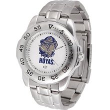 Georgetown Hoyas Sport Steel Band Men's Watch