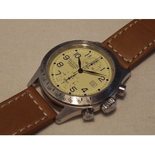 Glycine Stratoforte Automatic Chronograph 7750 Valjoux Bonus Included