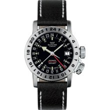 Glycine Watch Airman 18 ETA 2893-2 Automatic GMT 39mm 3918.19-LB9