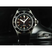 Glycine Watch Combat Sub 200m Automatic- Black Bezel 3863.196 N-TBA9