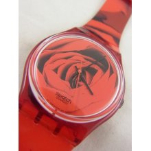 Gr136 Swatch 1998 The Rose Mother's Day Special