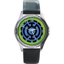 Green Lantern Vol 2 Unisex Silver-Tone Round Metal Watch 05