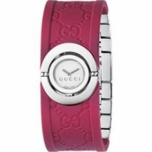 Gucci Twirl Red Strap Ya112522 - Vat Free / Tax Free