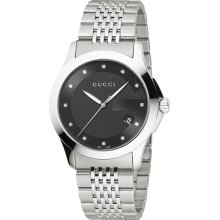 Gucci YA126405 Watch G-Timeless Mens - Black Dial