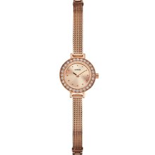 GUESS Rose Gold-Tone Petite And Feminine Watch