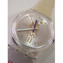 Gz150j Swatch 1996 Olympic Team Usa Olympic Special