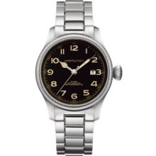 Hamilton Men's H60455133 Khaki Team Earth Black Dial Watch