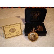 Harley 90th Anniversary Swiss Pocket Watch