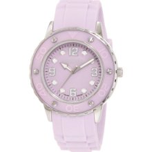 Haurex Italy 1d371dll Vivace Lilac Dial Stainless Women's Watch