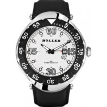 HLW2188-3 Holler Mens Goldwax Silver Watch