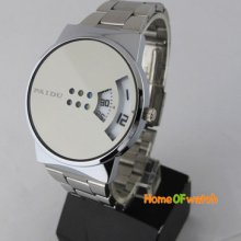 Hot Sale Fashion Dial Mens Ladies Quartz S/steel Watch