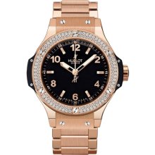 Hublot Women's Big Bang 38mm Black Dial Watch 361.PX.1280.PX.1104