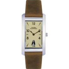 Hush Puppies HP.3459M.2520 34.0 mm Genuine Leather Watch - Pearl