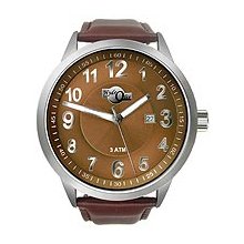 HydrOlix 3-Hand Brown Leather/Brown Dial Unisex watch #XA00220