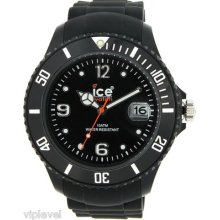 Ice Watch Sibkbbs11 Black Sili Forever Collection 52mm Men's Watch