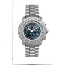 Iced Out Bling Joe Rodeo Junior Collection Men's Diamond Watch