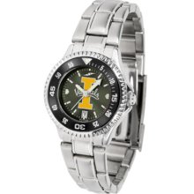 Idaho Vandals Competitor AnoChrome Ladies Watch with Steel Band and Colored Bezel