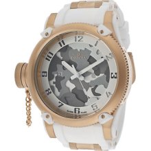 Invicta 11340 Men's Russian Diver White Dial Watch