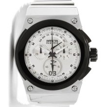 Invicta 11933 Men's Reserve Akula Black Accent Silver Dial Chronograph Watch