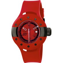 Invicta 11988 S1 Rally Red Dial Red Polyurethane Men's Watch