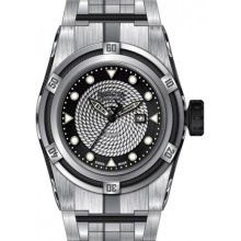 Invicta 12679 Men $4995 Bolt Reserve Swiss Automatic Grey Black Ss Watch