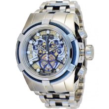 Invicta 13753 Bolt Gold Blue Skeleton Dial