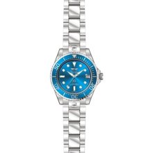 Invicta 13862 Pro Diver Blue Dial Stainless Automatic Women's Wat ...