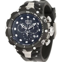 Invicta 1518 Men Watch Black Band Stainless Steel Case