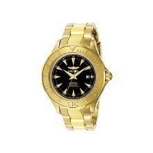 Invicta Diver Ghost 23k Goldplated Automatic Date Watch