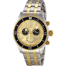 Invicta II Two-tone Tachymeter Chronograph Mens Watch 0622 ...