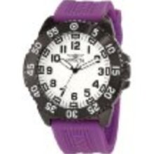 Invicta Men's 11406 Specialty White Dial Purple Polyurethane