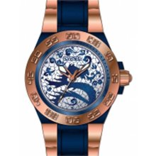 Invicta Men's Subaqua Dragon Dynasty Stainless Steel Case and Bracelet Blue Dragon Dial 11548