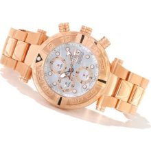 Invicta Reserve Subaqua Noma I Limited Edition Valjoux 7750 Mother-of-Pearl Dial Bracelet Watch ROSETONE