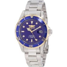 Invicta Women's 12809 Pro Diver Blue Dial Watch With Extra Rubber Strap