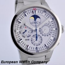 IWC GST Perpetual Calendar SS/SS White Dial 43MM