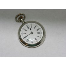 Jewel Movement Working Condition Longines 800 Silver Pocket Watch (jo037)