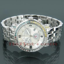 Joe Rodeo Classic Multi-color Diamond Watch 3.30ct Rjcl4