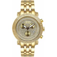 Joe Rodeo Men's Goldtone Diamond Watch