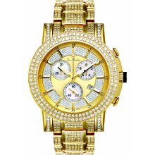 Joe Rodeo Trooper 14.50ct Diamond Gold Men's Watch JTRO9