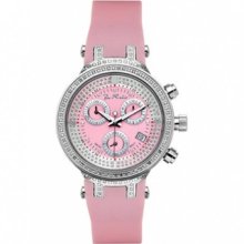 Joe Rodeo Women's Jjml1 Master 0.90ct Diamond Rubber Chronograph Quartz Watch