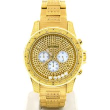 Jojino IJ-1006 Yellow Gold 1.00 ct Men's Diamond Watch