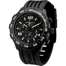 Jorg Gray JG1600 Men's Quartz Chronograph Rubber Strap Watch