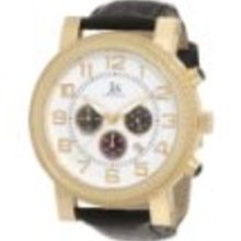 Joshua & Sons Men's JS-07-YG Stainless Steel Chronograph Strap