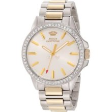 Juicy Couture Women's 1901023 Jetsetter Rose Gold Two Tone Bracelet Watch