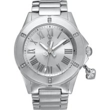 Juicy Couture Women's Diamonds Stainless Steel Case Watch 1900893