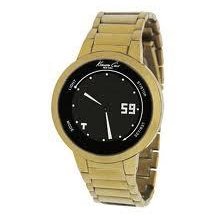 Kenneth Cole Kc9044 Aged Gold Digi Touch Watch