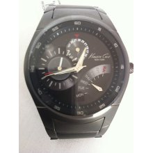 Kenneth Cole Kc9189 Mens Stainless Steel Watch Original Retail $185.00