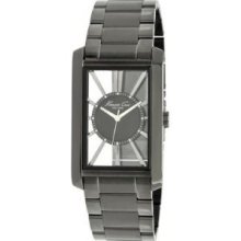 Kenneth Cole Mens New York Stainless Watch - Black Bracelet - Black Dial - KC9067