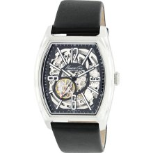 Kenneth Cole New York Automatic Leather Strap Watch