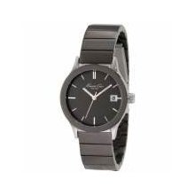 Kenneth Ladies Grey Ip Stainless Steel Linked Bracelet Watch